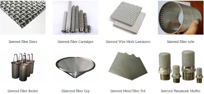 sintered filter element