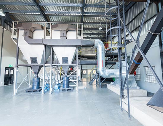 hot gas filtration system