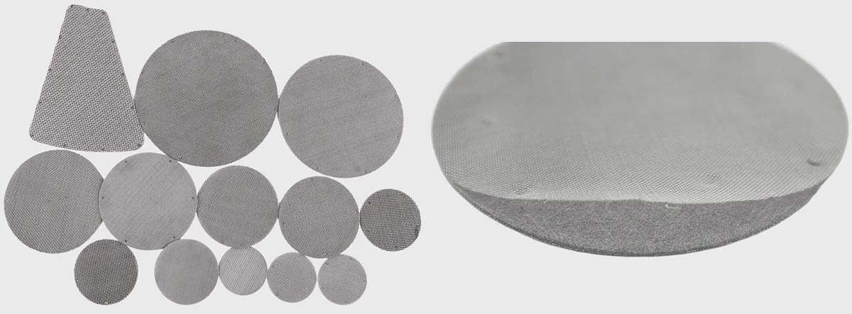 Single Layer And Point Welded Filter Disc