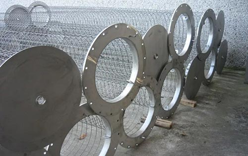 Stainless steel alloy screen mesh cage