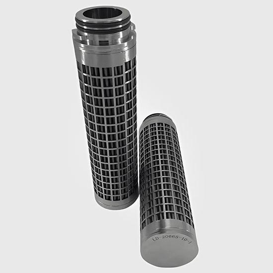 Stainless Steel Mesh Pleated Filter Cartridge Standard connector Type