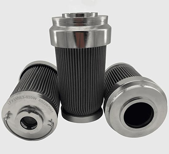 Pleated Wire Mesh Filter Element Laser Engraving Encoding