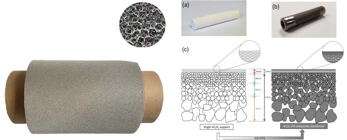 Porous Metal Membrane Roll