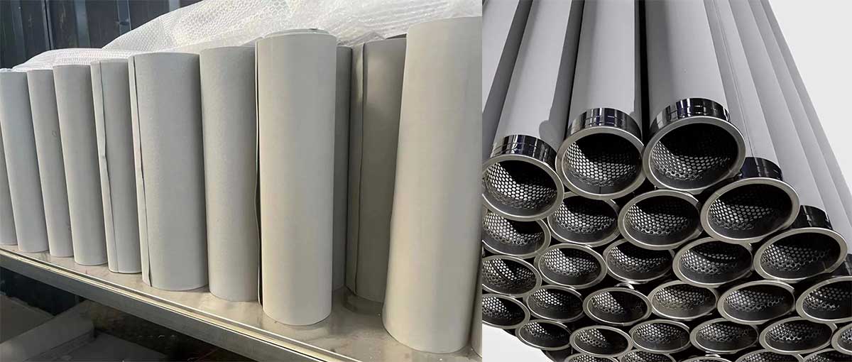 Porous Metal Membrane Roll