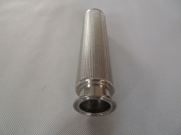 wedge shaped metal wire filter cartridge