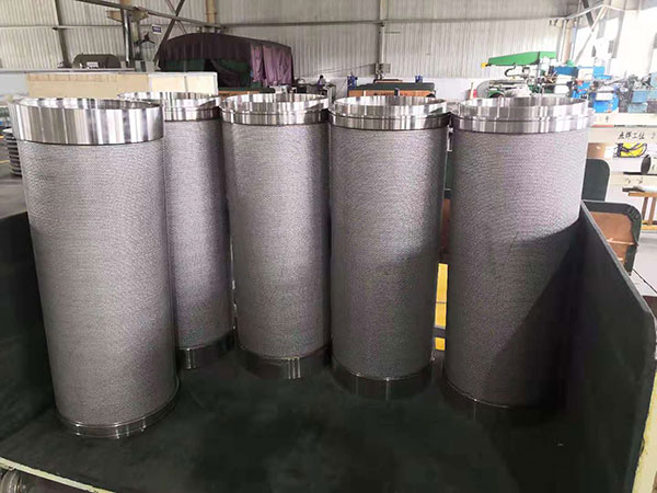 wedge shaped metal wire filter tube filter screen for water filters