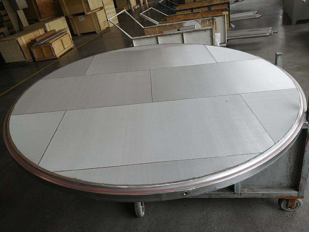 sintered metal mesh filter disc for nutsche filter in dryer carbinet