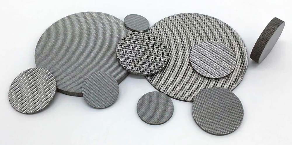 sintered mesh filter disc for explosion proof and flame arrest