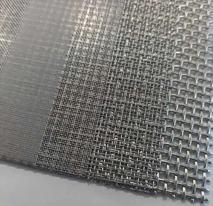 all square woven sintered wire mesh