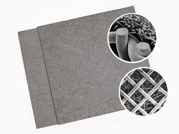sintered metal fiber felt – random laid metal fiber