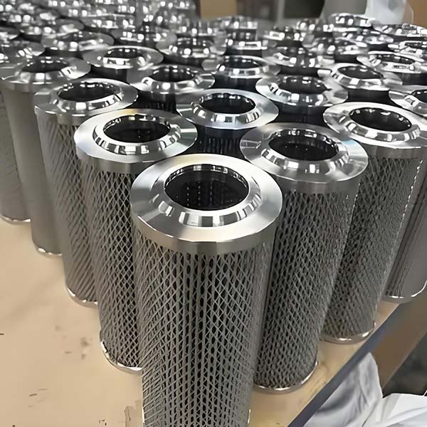 pleated mesh filter cartridges DOE with spiral spring