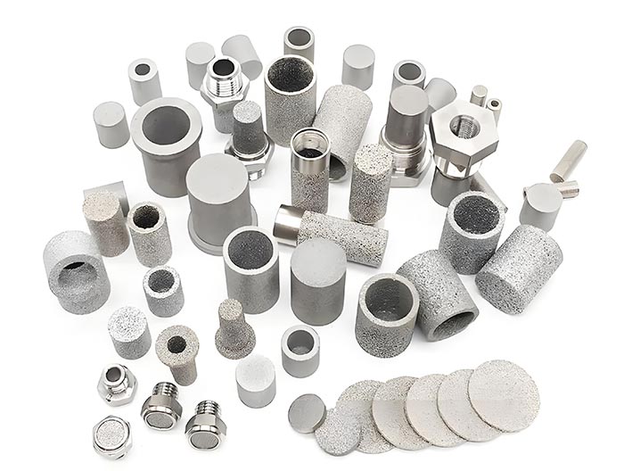porous sintered metal powders
