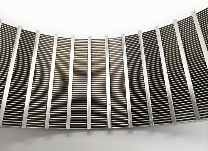 wedge-shaped wire filter