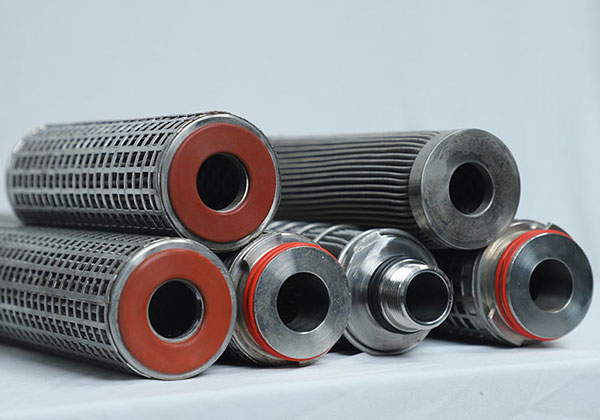 pleated multi-layer metal wire mesh candle filter