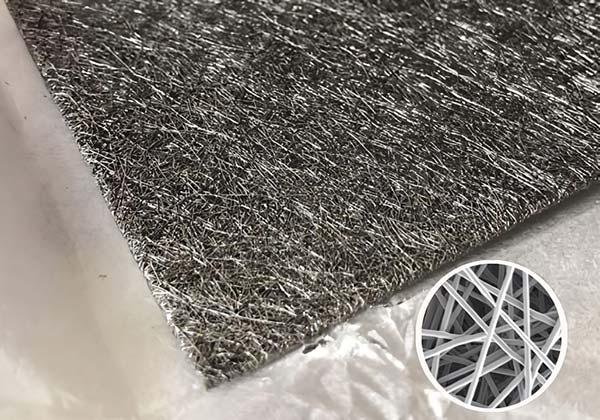 stainless steel sintered metal fiber felt