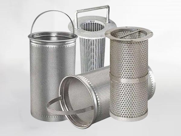Sintered Mesh Strainer Basket Filter