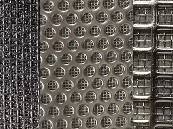 Sintered Wire Mesh with Perforated Metal Sheet