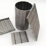 wedge-shaped wire filter