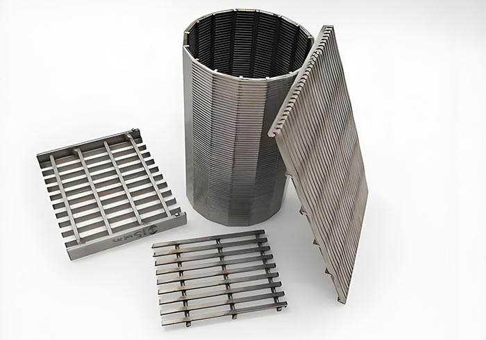 wedge-shaped wire filter